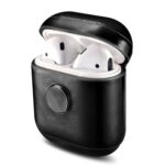 Leather Earphone Case Gyro Box For AirPods Black – Bild 2
