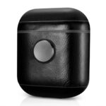 Leather Earphone Case Gyro Box For AirPods Black – Bild 3