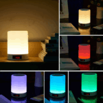 LED Touch Lamp Night Light Wireless Bluetooth Speaker – Bild 6