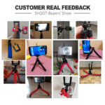 Mini Flexible Sponge Octopus Tripod for Phone Projector Camera – Bild 3