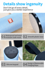 TG Portable Outdoor Loudspeaker Bluetooth Stereo Speaker – Bild 4