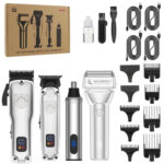 Professional Hair Clipper Set for Barber Men's Oil Head Carving – Bild 2