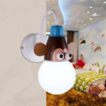 Monkey Wall Lamp Child Wall Lamp For Baby Room – Bild 2