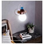 Monkey Wall Lamp Child Wall Lamp For Baby Room – Bild 4