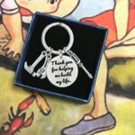 Keychain for Dad Stepfather From Daughter Son – Bild 2