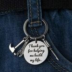 Keychain for Dad Stepfather From Daughter Son – Bild 3