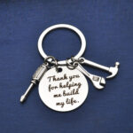 Keychain for Dad Stepfather From Daughter Son – Bild 6