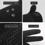Winter Cycling Gloves Thermal Gloves With Wrist Support Touch Screen – Bild 4