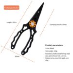 Fishing Pliers Clamp Split Ring Tungsten Blade – Bild 2