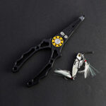 Fishing Pliers Clamp Split Ring Tungsten Blade – Bild 3