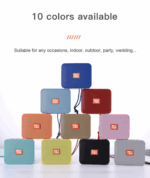 TG Mini Stereo Portable Bluetooth Speaker with TF FM – Bild 2