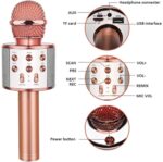 Wireless Karaoke Microphone Bluetooth Speaker – Bild 4
