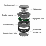 Mini portable gift Loudspeaker waterproof bluetooth speakers – Bild 5