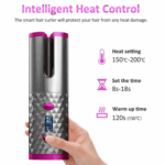 Cordless Rechargeable Auto Rotating Hair Curler With LED Display – Bild 3
