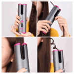 Cordless Rechargeable Auto Rotating Hair Curler With LED Display – Bild 5