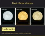 3D Print Moon Lamp Touch Magnetic Levitation Moon Lamp Night Light – Bild 5