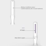 Household Disinfection Lamp Light Germicidal UV Lamp Wand – Bild 4