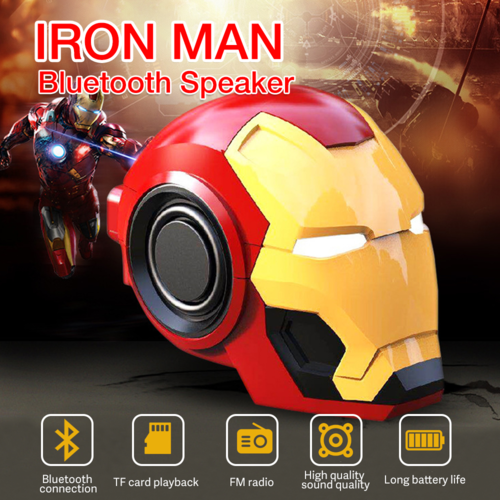 data-511.png Portable Wireless Bluetooth Iron Man Speaker – Bild 1