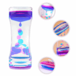 Double Color Sand Hourglasses Colorful Liquid Timer Anxiety Relief – Bild 2