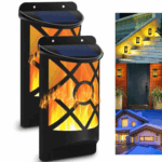 Outdoor Solar-Flammenleuchten mit LED – wasserdichte, flackernde Gartenlichter für Hof & Terrasse