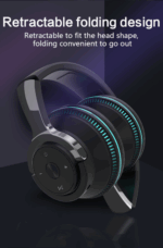 Colorful LED Lights Bluetooth Headphone Bass Wireless Earphones – Bild 4