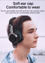 Colorful LED Lights Bluetooth Headphone Bass Wireless Earphones – Bild 5