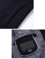 High Quality Men Coats Autumn Winter Solid Color Men's Wool Jacket – Bild 5