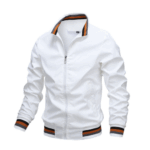 Men's Bomber Jacket Autumn Mens Casual Slim Fit Windproof Jacket – Bild 2
