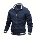 Men's Bomber Jacket Autumn Mens Casual Slim Fit Windproof Jacket – Bild 3