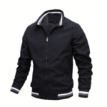 Men's Bomber Jacket Autumn Mens Casual Slim Fit Windproof Jacket – Bild 4
