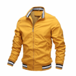 Men's Bomber Jacket Autumn Mens Casual Slim Fit Windproof Jacket – Bild 5