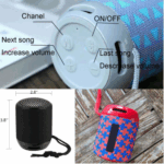 Mini Gift Wireless Stereo Portable Bluetooth Speaker – Bild 3