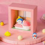 Doraemon Photo Frame Night Light Action Figures Cartoon Bedside Lamp – Bild 3