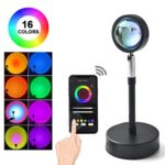 Sunset Lamp RGB 16 Color APP Remote Control Atmosphere Projection Lamp