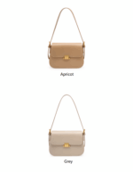 Women Organ Bag Split Cow Leather Crossbody Shoulder Bags – Bild 6