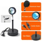 Sunset Lamp RGB 16 Color APP Remote Control Atmosphere Projection Lamp – Bild 2