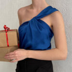 Fashionella one shoulder sexy tank tops