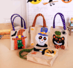 Halloween „Trick or Treat“ Süßigkeiten-Tasche – Sammelbeutel für Kinder