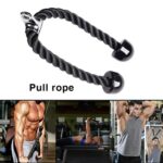 Double head  Fitness Pull Rope Biceps Cord Cable – Bild 2