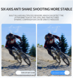 Action Camera 4K60FPS Waterproof Sport Drive recorder Helmet Camera – Bild 5