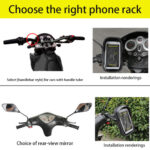 Universal Bike Mobile Support Stand Waterproof Bag – Bild 3