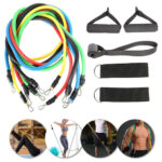 11-teiliges Widerstandsband-Set – Fitness-Trainingszubehör