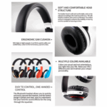 Stereo-Earphones – Kabellose Bluetooth-Kopfhörer mit Mikrofon – Bild 2