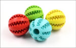 Pet Food Feeder Balls Dog Cat Puppy Teeth Chew Toys Ball – Bild 2