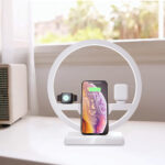 3 in 1 Fast Wireless Charger Dock Station EU PLUG – Bild 3