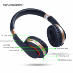 Stereo-Earphones – Kabellose Bluetooth-Kopfhörer mit Mikrofon – Bild 4