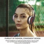 Stereo-Earphones – Kabellose Bluetooth-Kopfhörer mit Mikrofon – Bild 5