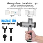 Muscle Massage Gun Therapy Massage Gun Massager – Bild 4
