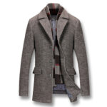 Men's Winter Coats Thick Cotton Wool Jackets – Bild 2