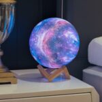 3D Printing Moon Lamp Galaxy Moon Light with Remote Control – Bild 2